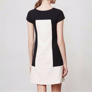 Maeve by Anthropologie Black and White Mini Dress Size Medium
